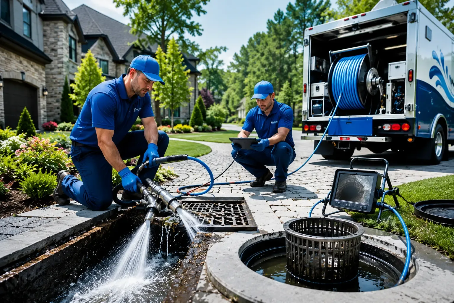 Local outdoor drain cleaning professionals in Mason, OH