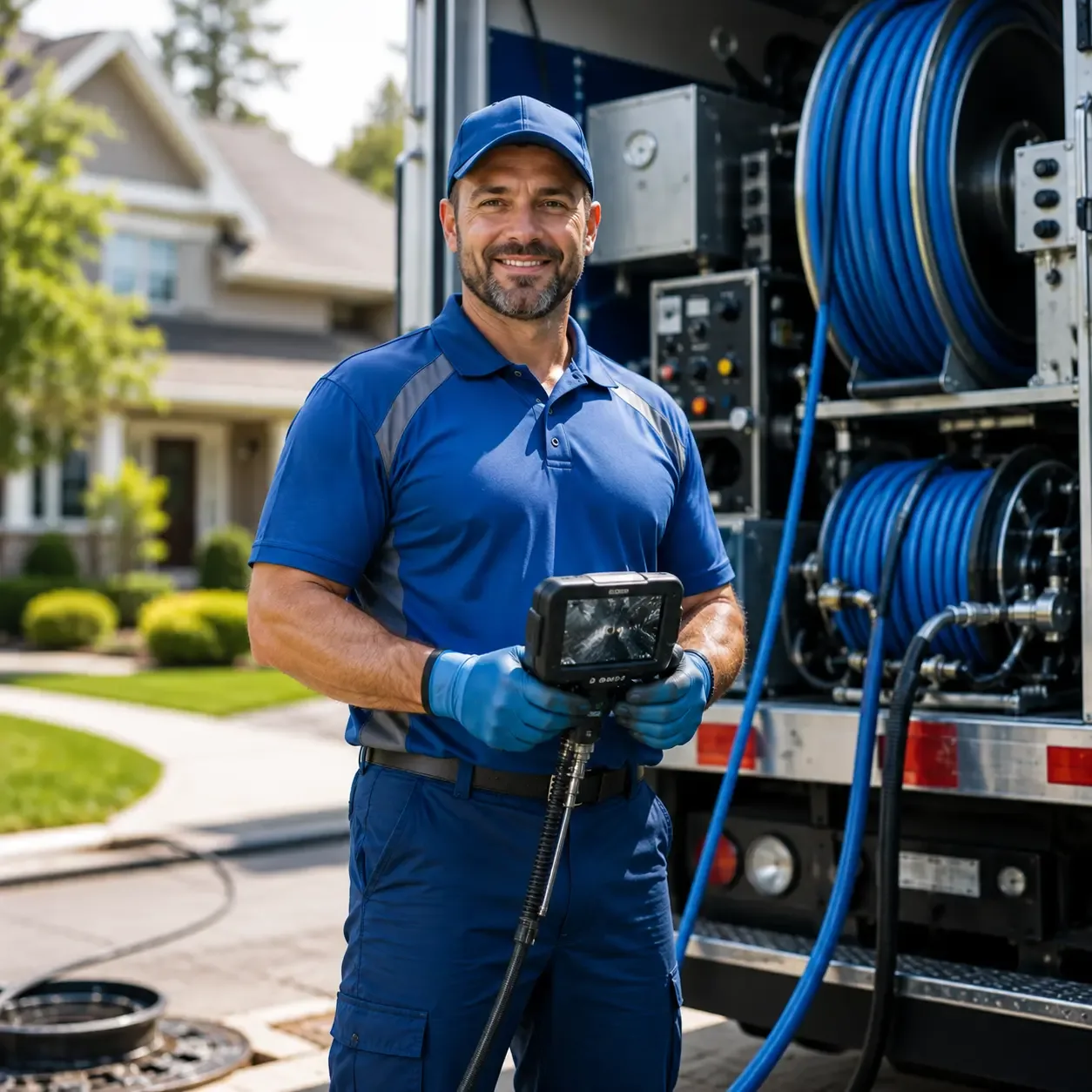 Local outdoor drain cleaning specialists in Mason, OH